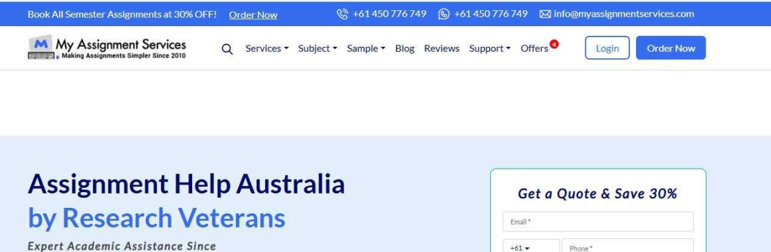 My Assignment Services Cover Image