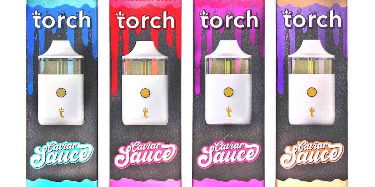 Buy Torch Caviar Sauce THC Disposable Vape Device 4.5g