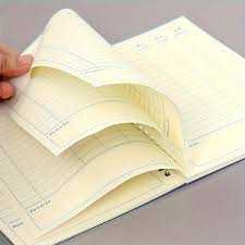 minimalist accounting ledger books ...