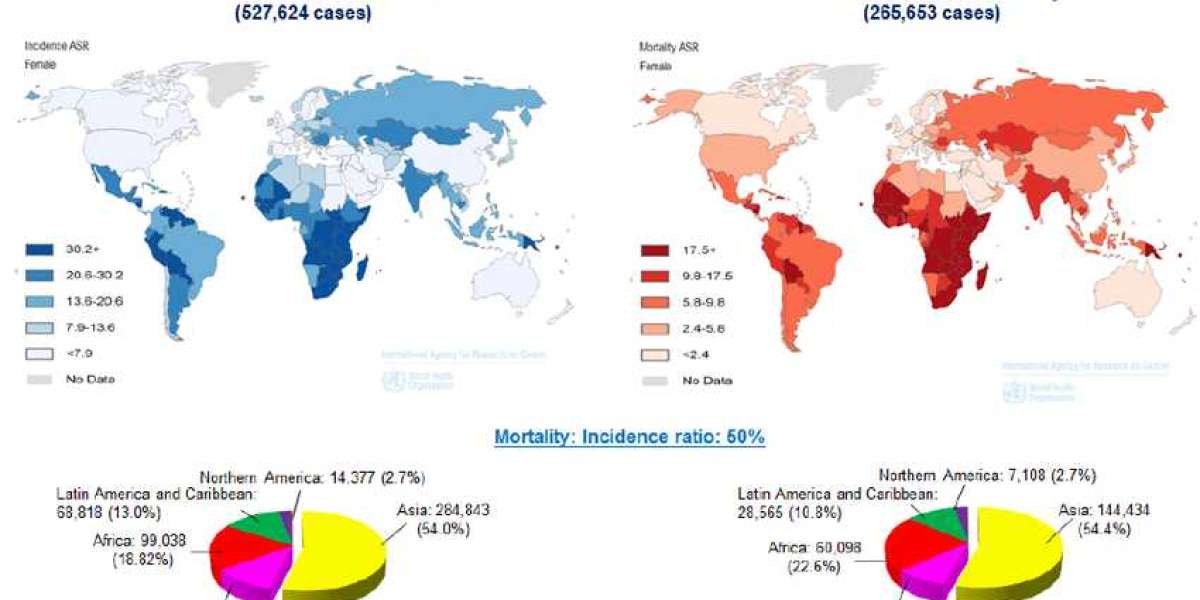 Global Statistics and Trends in Cervical Cancer Cases
